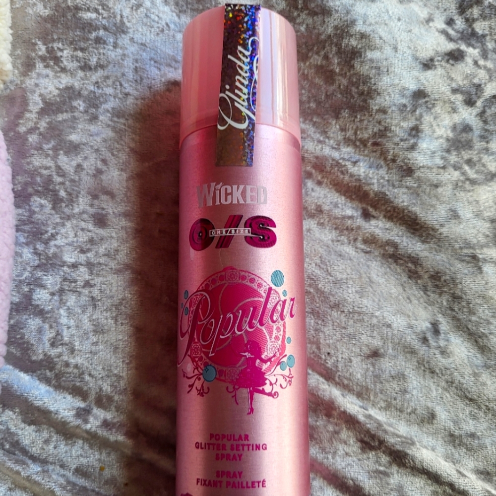 One Size x Wicked Glinda Glitter setting  spray